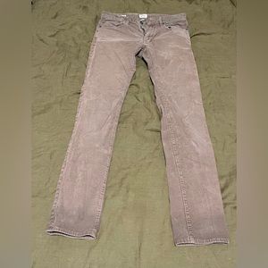 J. Crew 484 brown corduroy 30 x 34 pants